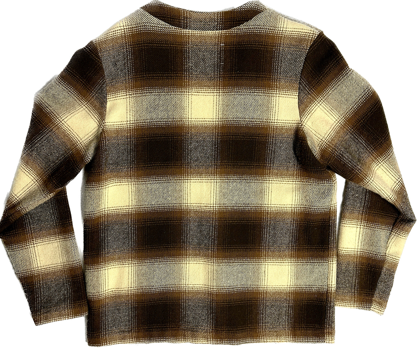 Tartan Wool Cardigan
